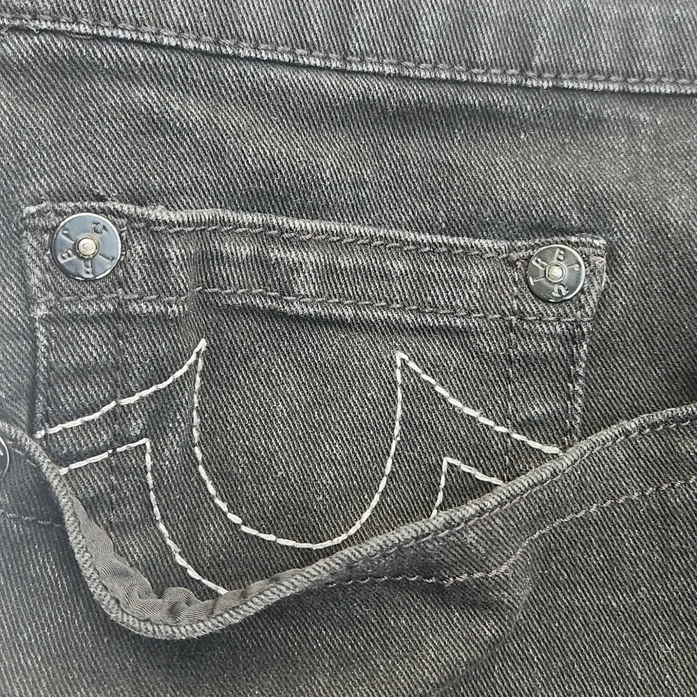 True Religion Men's Black Jeans